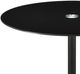 Coaster® Ganso Round Glass Top Coffee Table with Sandy Black Base-1
