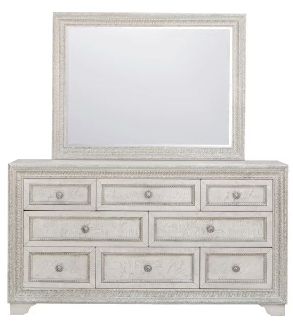 Pulaski™ Camila Cream 8-Drawer Dresser-2