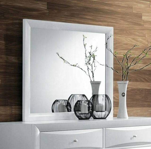 ACME Furniture Ireland White Dresser Mirror-1