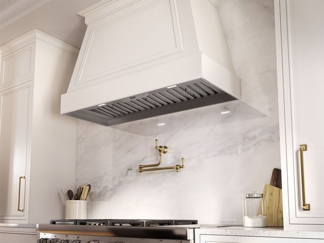 Zephyr Tornado III Pro Collection 40" Stainless Steel Insert Range Hood -2