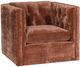 Mayo Furniture Customizable 37" Fabric Swivel Chair-0