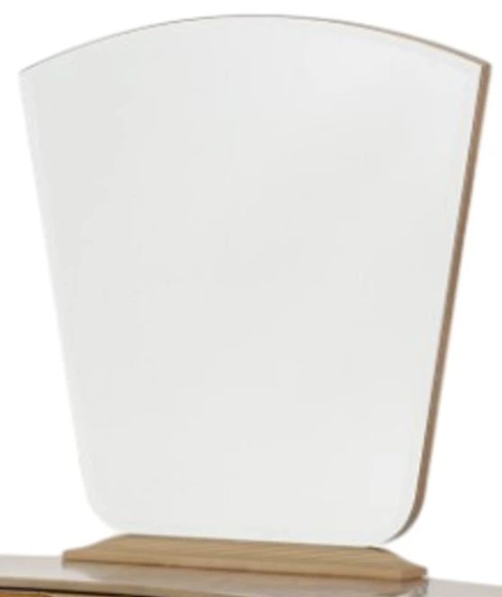 Michael Amini® Malibu Crest Burnished Gold Vanity Desk with Mirror-1