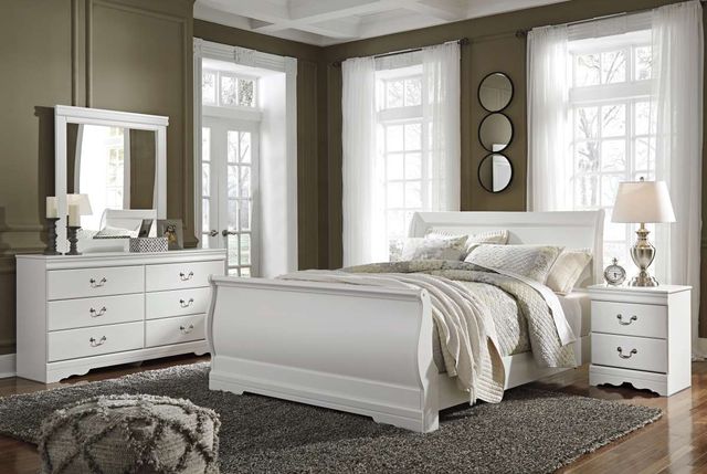 Signature Design by Ashley® Anarasia White Dresser and Mirror-3