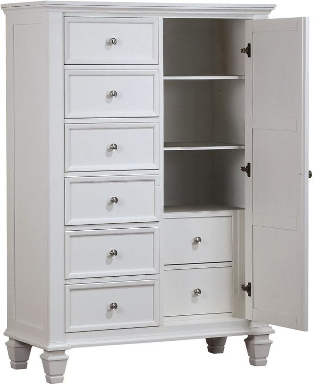 Coaster® Sandy Beach White Door Dresser