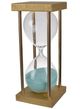 A & B Home Stanley Blue/Gold 15-Minute Hourglass-0
