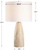 Uttermost® Maury Travertine Table Lamp-2