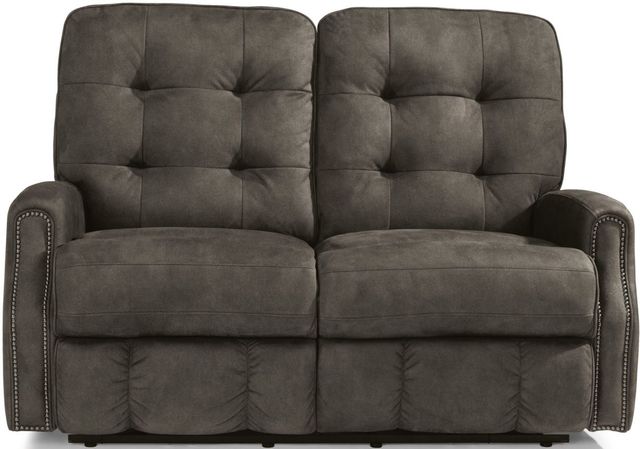 Flexsteel® Devon Power Reclining Loveseat with Power Headrests-0