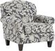Fusion Furniture Awesome Sophie Indigo Accent Chair-0