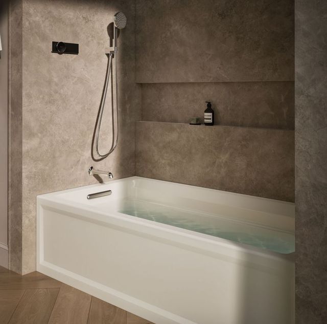 KOHLER® Archer® Biscuit 72" x 36" Alcove Bath-1