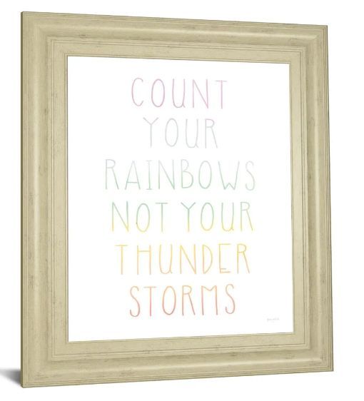 Classy Art Lets Chase Rainbows VII by Jenaya Jackson Wall Art-1