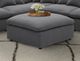 Coaster® Hobson Charcoal Ottoman-1