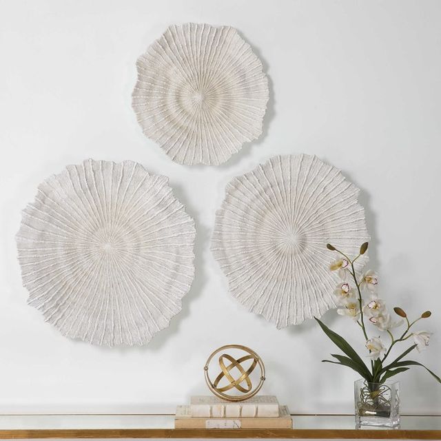 Uttermost® Ocean Gems Coral 3-Piece Natural Wall Decor Set-1