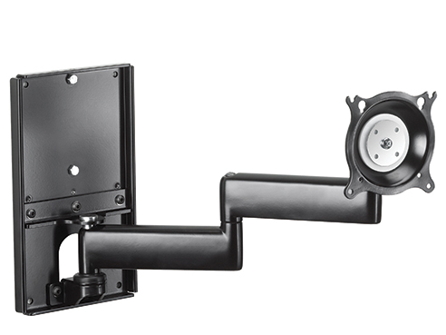 Chief® Professional AV Solutions Black Dual Arm Metal Stud Wall Mount