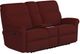 Flexsteel® Customizable Davis Manual Reclining Loveseat with Console-1