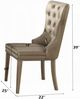 ACME Furniture Kacela 2-Piece Champagne Side Chair-2