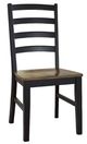 Mill 6-Piece Brown/Black Dining Table Set-3