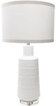 Surya Mcrae White Table Lamp-0