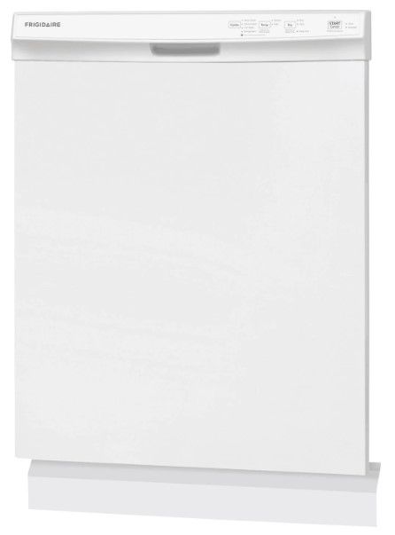 Frigidaire 24" White Front Control Built-In Dishwasher -3