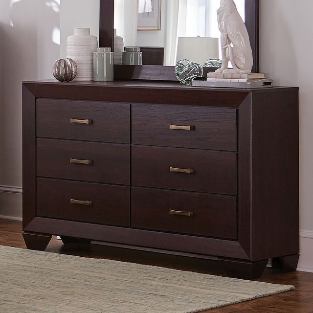 Coaster® Dorian 5-Piece Dark Cocoa Queen Bedroom Set-6