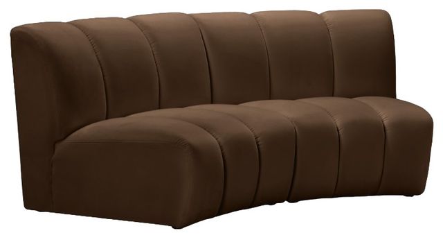 Meridian Furniture Infinity 2-Piece Brown Modular Sectional-0