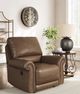 Signature Design by Ashley® Chasemore Earth Manual Swivel Glider Recliner-2