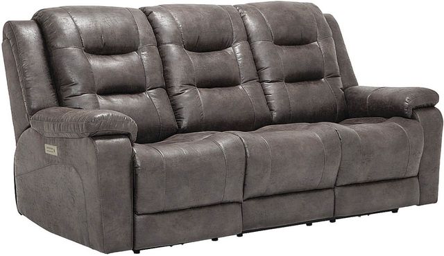 Palliser® Furniture Customizable Leighton Power Reclining Sofa with Power Headrest and Lumbar-0