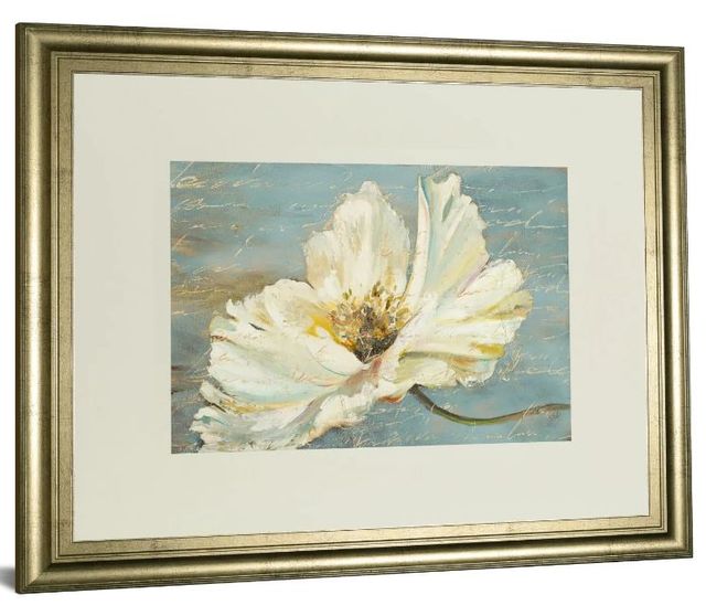 Classy Art White Peony by Patricia Pinto Wall Art-1