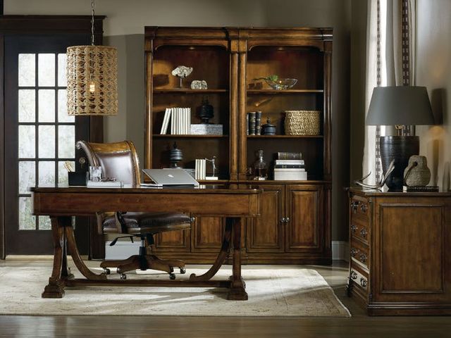 Hooker® Furniture Tynecastle Chestnut Bunching Bookcase-1
