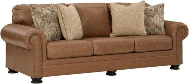 Signature Design by Ashley® Carianna Caramel Queen Sofa Sleeper-1