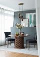 A & B Home Clear/Gold Bowl-4