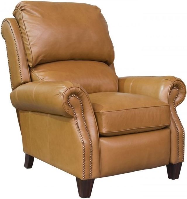 BarcaLounger® Churchill Shoreham Ponytail Leather Manual Recliner-0