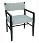 A & B Home Perru Weaving Beige Arm Chair-0