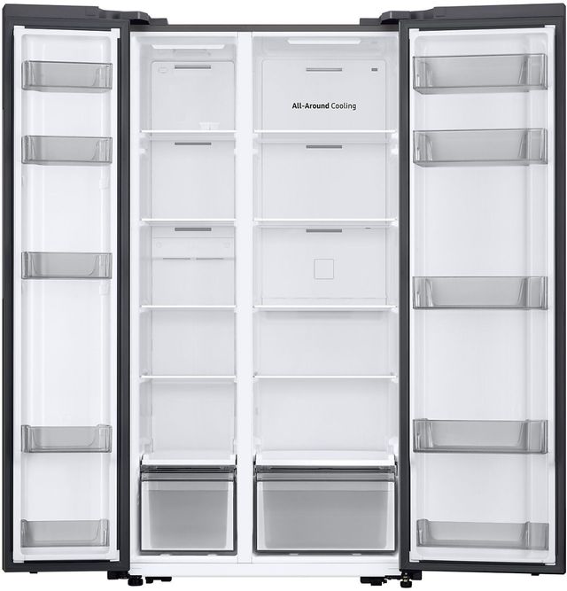 Samsung 36" 20.5 Cu. Ft. Silver Counter Depth Side-by-Side Refrigerator-1
