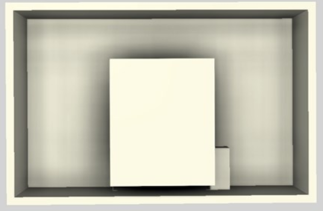 Vent-A-Hood® K Series 30" Biscuit Contemporary Wall Mounted Range Hood-3