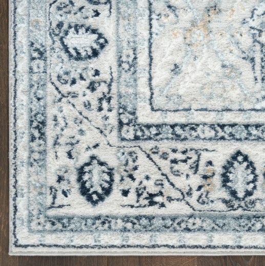 Nourison Home™ Dekor Gray Navy 5'x7' Style 1 Area Rug-3