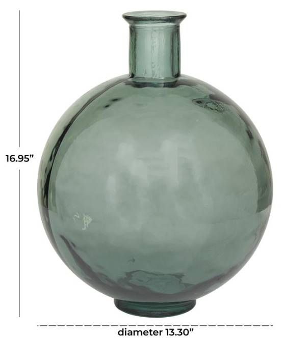 Deco Marche Green Decorative Vase-2