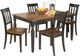 Signature Design by Ashley® Owingsville 5-Piece Black/Brown Dining Set-0