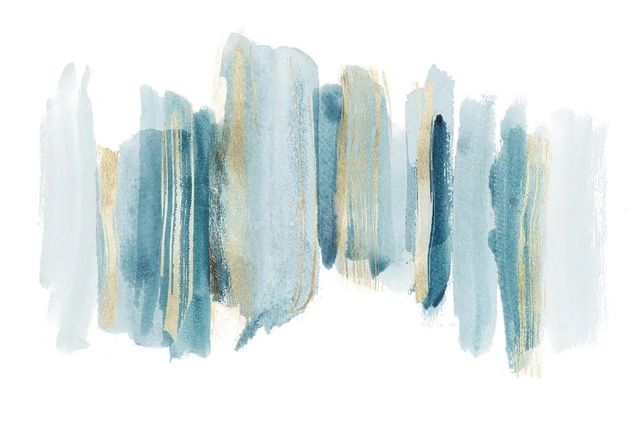 Classy Art Abstract 1 Tempered Glass with Foil Wall Art-0