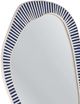 Bassett Mirror Rhodes Blue/White Wall Mirror-2