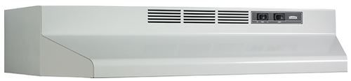 Broan® 30" White Convertible Under The Cabinet Hood-0