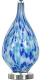 Stylecraft Fanling Blue Table Lamp-1