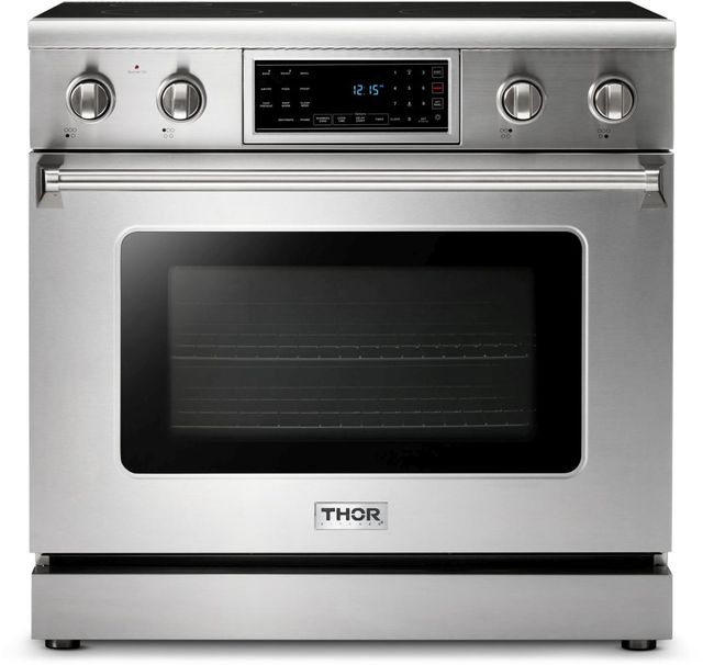 Thor Kitchen® 4 Piece Stainless Steel Electric Kitchen Package-3