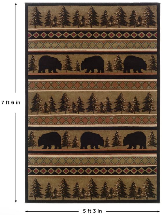 Oriental Weavers™ Hudson 5'x8' Style 4 Area Rug-2