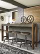 Signature Design by Ashley® Torjin Brown/Gray Swivel Counter Stool-3