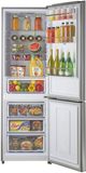 Unique® Appliances Prestige 24" 11.7 Cu. Ft. Stainless Steel Counter Depth Bottom Freezer Refrigerator-2