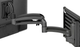 Chief® Kontour™ Black K1S 1 Monitor Dynamic Slatwall Mount-1