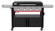 Weber® Slate® 36" 4-Burner Black Rust-Resistant Outdoor Freestanding Liquid Propane Griddle with Closed Cabinet-0