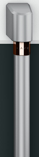 Café™ Brushed Stainless Steel Over the Range Knob and Handle Kit-1