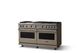 Viking® 5 Series 60" Nantucket Pro Style Gas (NG) Range with Polished Chrome Trim-2