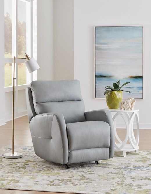 Southern Motion™ Customizable Esprit’ Power Rocker Recliner with Headrest and SoCozi™-1